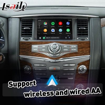 Wireless Carplay Android Auto Interface for 2011-2017 Nissan Patrol Y62