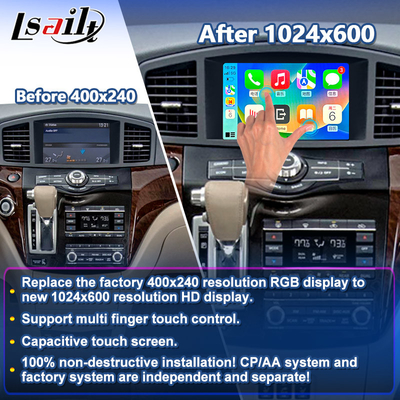 Lsailt 8 Inches Android Multimedia Carplay Interface Screen for 2011-2017 Nissan Quest E52