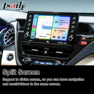 Lsailt 8G Wireless CarPlay Android Infotainment Module for Toyota Camry TOUCH3 2018-2021 Sienna Support YouTube, NetFlix, 360 Cameras