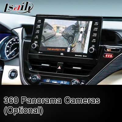Lsailt 8G Wireless CarPlay Android Infotainment Module for Toyota Camry TOUCH3 2018-2021 Sienna Support YouTube, NetFlix, 360 Cameras