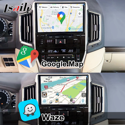 Wireless CarPlay Interface for Toyota Land Cruiser 200 GX-R,VX-R 2018-2021 Fujitsu Head Unit With Android Auto, Linux System