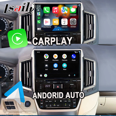 Wireless CarPlay Interface for Toyota Land Cruiser 200 GX-R,VX-R 2018-2021 Fujitsu Head Unit With Android Auto, Linux System