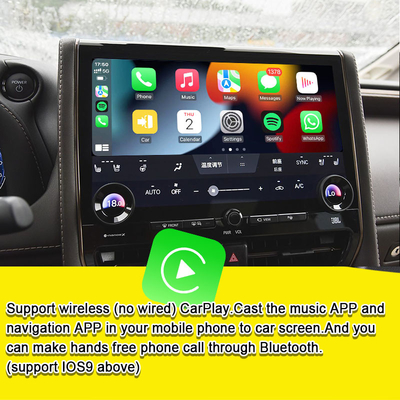 Android 13 Android Multimedia Interface for Toyota Alphard 40 Series 2023-2024 Harrier, Vellfire Support YouTube, NetFlix, Google Play, 360 Panorama Cameras