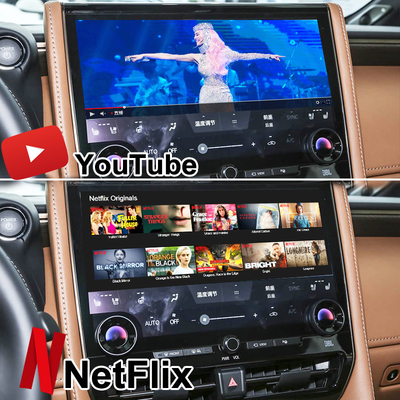 Android 13 Android Multimedia Interface for Toyota Alphard 40 Series 2023-2024 Harrier, Vellfire Support YouTube, NetFlix, Google Play, 360 Panorama Cameras