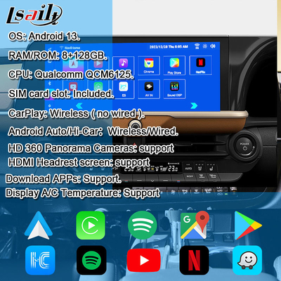 Android 13 Multimedia Interface for Toyota Crown 2023-2024 Royal Majesta Athlete Infotainment Module OEM Retrofit