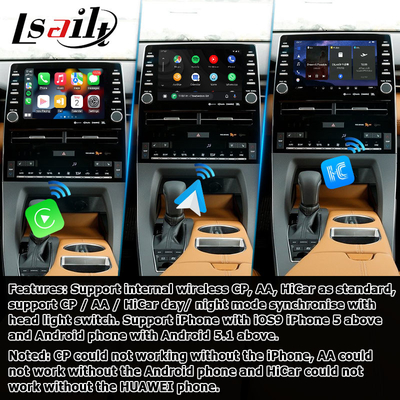 8 Inch Android auto carplay video interface video interface for toyota avalon touch 3 2018-present