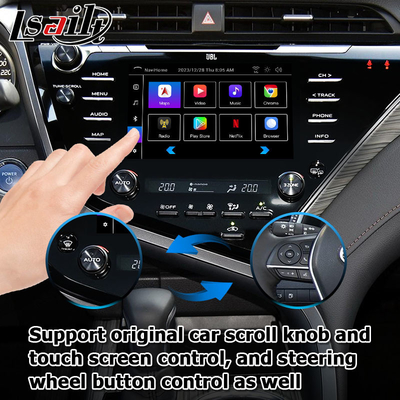 Touchscreen Carplay Android Auto Video Interface Toyota Camry Bluetooth Wifi USB