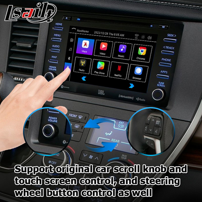 Android 13 Carplay android video interface auto Box For Toyota Sienna