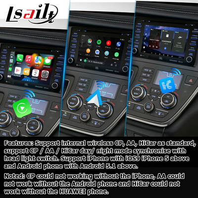 Android 13 Carplay android video interface auto Box For Toyota Sienna