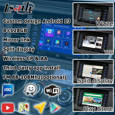 Android 13 Carplay android video interface auto Box For Toyota Sienna