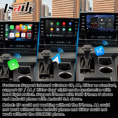 Car Multimedia video Interface Android auto carplay interface For TOYOTA Sienna