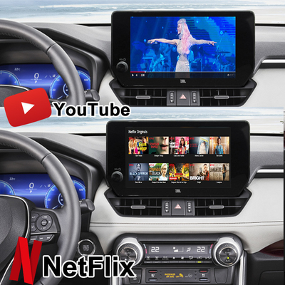 Android 13 Android Infotainment Interface for Toyota RAV-4 2023-Crown, Alphard, Harrier OEM Screen Upgrade with Android Multimedia System , YouTube