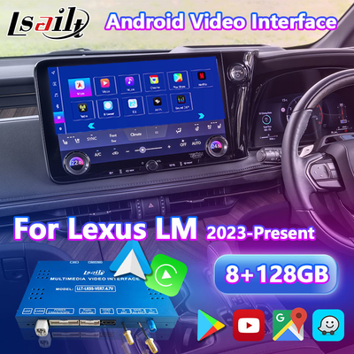 Lsailt Android Carplay Multimedia Video Interface for 2023-Present Lexus LM LM350h LM500h