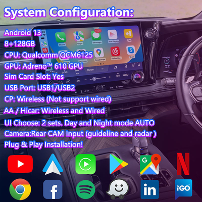 Lsailt Android Carplay Multimedia Video Interface for 2023-Present Lexus LM LM350h LM500h