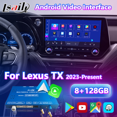 Lsailt Android Carplay Multimedia Video Interface for 2023-Present Lexus TX TX350 TX500h