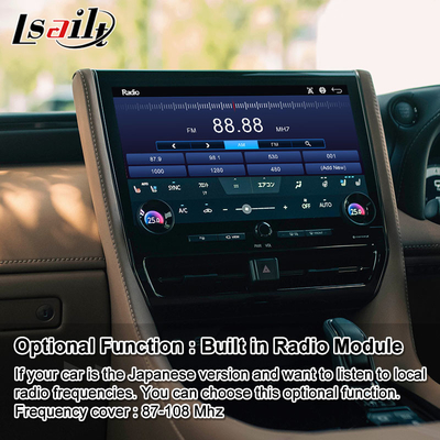 Lsailt Android Carplay Multimedia Video Interface for 2023-Present Toyota Alphard Vellfire 40 Series