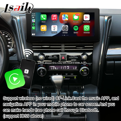 Android 13 Lexus Video Interface OEM Screen Upgrade for LM350 LM500H NX RX ES Retrofit Kits Included YouTube , NetFlix,Wireless CarPlay