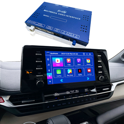 OEM Integration and Retrofit Android Interface for Toyota Sienna 2018-2021 Camry, RAV-4 In-Car Multimedia Support YouTube, NetFlix, 360 Degree Camera