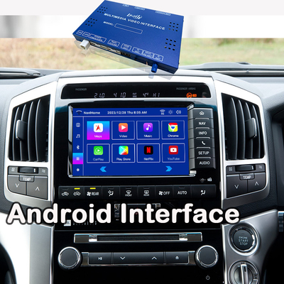 OEM Android Upgrade Module for Land Cruiser 2013-2021 Wireless CarPlay Kit Integration YouTube, Google Map, Android Auto