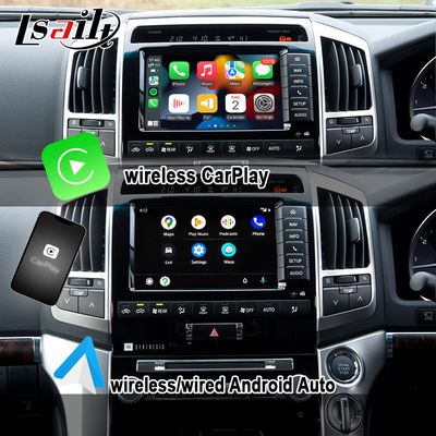 OEM Android Upgrade Module for Land Cruiser 2013-2021 Wireless CarPlay Kit Integration YouTube, Google Map, Android Auto
