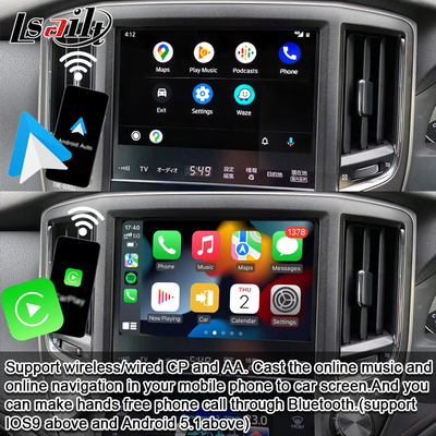 Lsailt Wireless Apple CarPlay Interface for Crown S210 2013-2016 AWS210 GRS210 GWS214 GWS215 Majesta Athlete Royal Saloon Support Reverse Camera, Android Auto