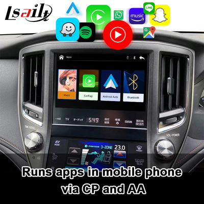Lsailt Wireless Apple CarPlay Interface for Crown S210 2013-2016 AWS210 GRS210 GWS214 GWS215 Majesta Athlete Royal Saloon Support Reverse Camera, Android Auto