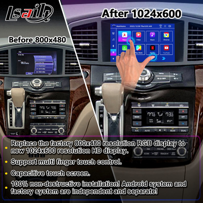 Lsailt Android Multimedia Carplay Display Monitor for 2011-2017 Nissan Quest E52