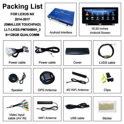 10.25 Inches Lexus Android Screen