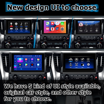 Toyota Alphard Vellfire AH40 Android carplay video interface