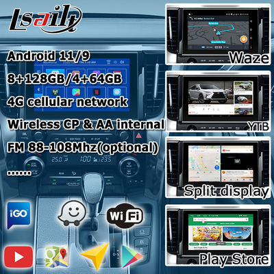 Toyota Alphard Vellfire AH40 Android carplay video interface