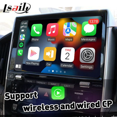 Lsailt Wireless Android Auto Carplay Interface for 2018-2022 Toyota Land Cruiser LC200 GX-R LC 200 GXR