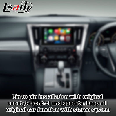 Toyota Alphard Vellfire AH30 series pure OEM style Carplay android auto box 2015-2022 model