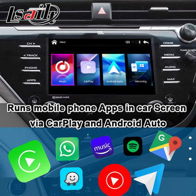OEM Apple CarPlay/Android Auto Upgrade Module for Camry V70 Sienna, RAV-4 2018-2021 Support Multi-Language,360 Cameras