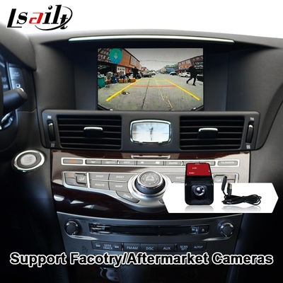 CarPlay Interface for Infiniti Q70 Q70L M35 M45 Fuga 2009-2019 Wireless Android Auto Adapter Integration Mobile Phone Mirroring, AC Temperature