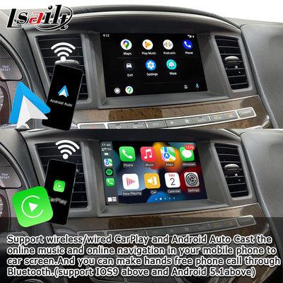 CarPlay Interface for Infiniti QX60 JX35 2008-2017 Car Play Upgrade Android Auto Module , Mirroring, AC Temperature