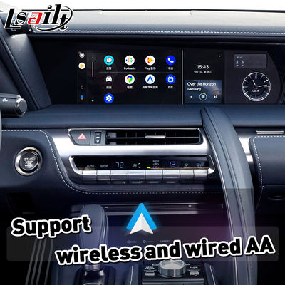 Lsailt Wireless Android Auto Carplay Interface for 2017-Present Lexus LC 500h 500 LC500 LC500h