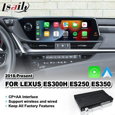 Lsailt Wireless Android Auto Carplay Interface for 2018-Present Lexus ES 300h ES250 ES350 ES300h