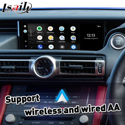 Lsailt Wireless Android Auto Carplay Interface for 2018-Present Lexus RC 350 RC300 RCF RC300h RC350