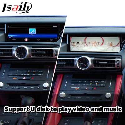 Lsailt Wireless Android Auto Carplay Interface for 2018-Present Lexus RC 350 RC300 RCF RC300h RC350