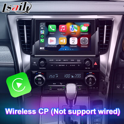 Lsailt 8+128GB Android Carplay Multimedia Video Interface for 2015-2023 Toyota Alphard AH30