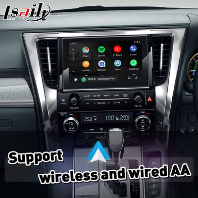 Lsailt Wireless Android Auto Video Carplay Interface for 2015-2023 Toyota Alphard AH30