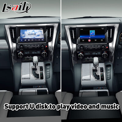 Lsailt Wireless Android Auto Video Carplay Interface for 2015-2023 Toyota Alphard AH30