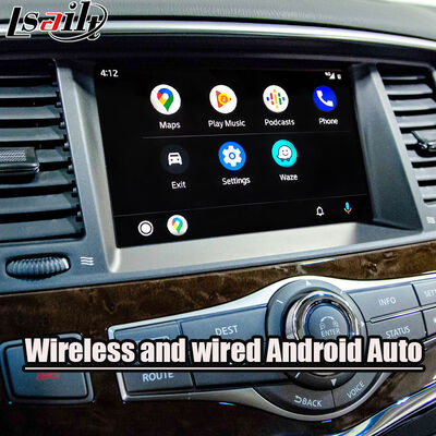 CarPlay Interface for Patrol 2020-2023 Nissan Y62 Australian Version Integrated Wireless Android Auto, Mobile Phone Mirroring, Reverse Camera