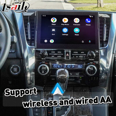 Lsailt Wireless Android Auto Carplay Interface for 2019 -2023 Toyota Alphard Vellfire JBL High Version