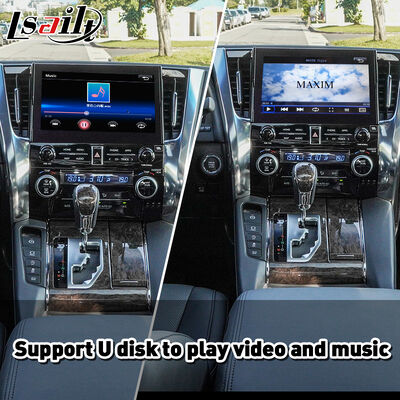 Lsailt Wireless Android Auto Carplay Interface for 2019 -2023 Toyota Alphard Vellfire JBL High Version