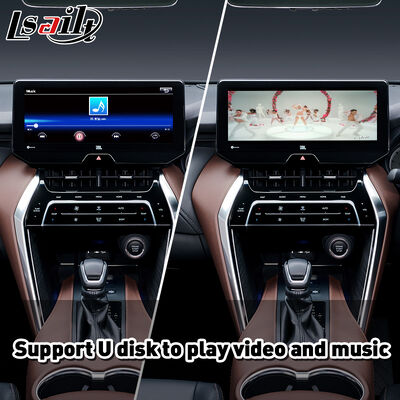 Lsailt Wireless Android Auto Carplay Interface for 2020-Present Toyota Harrier Venza Support Radio Module