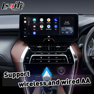 Lsailt Wireless Android Auto Carplay Interface for 2020-Present Toyota Harrier Venza Support Radio Module