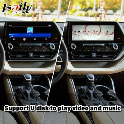 Lsailt Wireless Android Auto Carplay Interface for 2020-Present Toyota Highlander