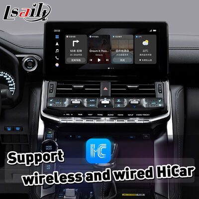 Lsailt Wireless Android Auto Carplay Interface for 2021-2024 Toyota Land Cruiser 300 GX-R VX-R GR GR-S Sahara ZX VX LC300