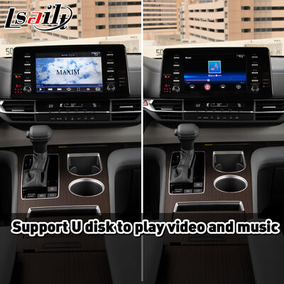 Lsailt Wireless Android Auto Carplay Interface for 2021-Present Toyota Sienna LE XLE XSE